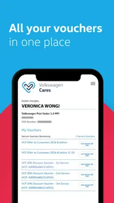 Volkswagen Cares android App screenshot 0