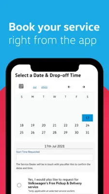 Volkswagen Cares android App screenshot 2